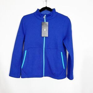 Spyder Jacket Girls XL Endure Stryke Blue Zipper Blue New Ski Winter  Snow